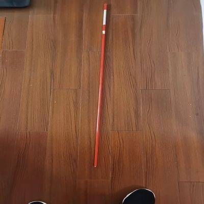 Etkinlik ve spor altyapısında kullanılan yansıtıcı işaretleme çubuğu için çapı 8.5mm FRP kırmızı çubuk