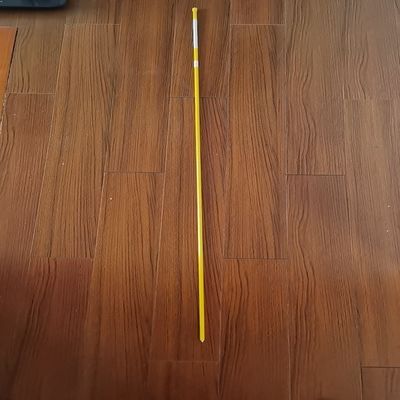 Çekim ve spor altyapısında kullanılan yansıtıcı işaretleme çubuğu için çapı 8.5mm FRP sarı çubuk