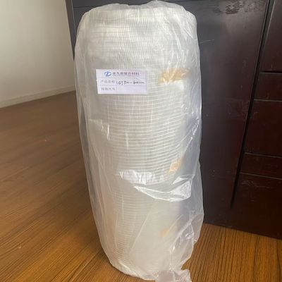 UDT Fiberglas Tek Yönlü Tek Atkı Kumaş 550g/M2-600mm, Metalik Olmayan Beyaz Renkte, 1200 Tex Cam Fitilli Depolama Tankı İçin